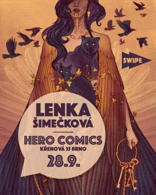 🎉POZOR, POZOR🎉 Poslední zářijová neděle ve znamení dalšího příjemného setkání. 🙂 Svoji návštěvou nás poctí skvělá Lenka...